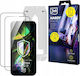 3mk Pack 2 Tempered Glass Iphone 17 16 Pro Applicator Frame Black Transparent