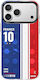 Benks D3 Football Theme Magsafe Σκληρή Θήκη Σιλικόνης Double Crown Gaul Apple Iphone 17 Pro Max