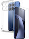 Northjo Protection Set 2 In 1 Buffer Silicone Case Screen Protection Transparent Xiaomi 17t Pro 5g