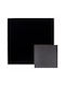 HomeMarkt Τετράγωνη Επιφάνεια Τραπεζιού HPL Μαυρο 80x80cm HM5839.21