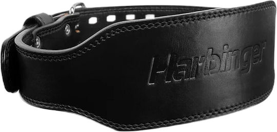 Harbinger Pro Ledergürtel Schwarz 10 cm