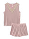 Ansin Summer Women's Pink Pyjama Set