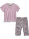 Ansin Summer Women's Pink Pyjama Set