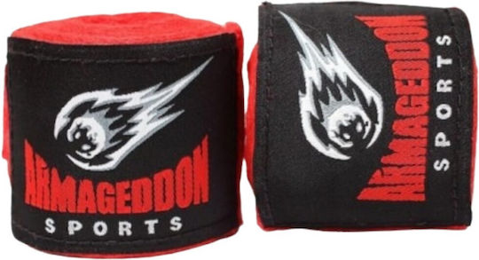 Armageddon Sports Bandaj Pentru Box 300 Cm Roșu 3 Metri