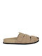 Flache Sandalen Für Damen Beige