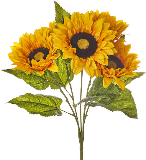 Sonnenblumenstrauß X5 Höhe 50 Cm