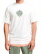 Billabong UPF 50+ Men Short Sleeve Sun Protection Shirt White