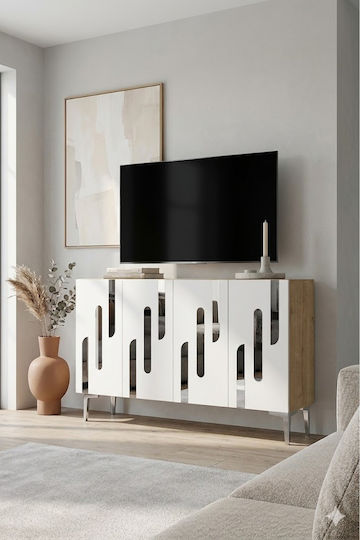 Bufet Din Lemn Ste-021568-V43297 Maro 120x30x75cm