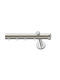 Viometale Galaxy Gilda One-Way Railway Metallic In Silver Colour 300cm 22.07.300.P7