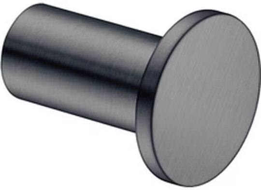 Sanco Gaea Single Bathroom Hook With Screws 3x4cm Silver