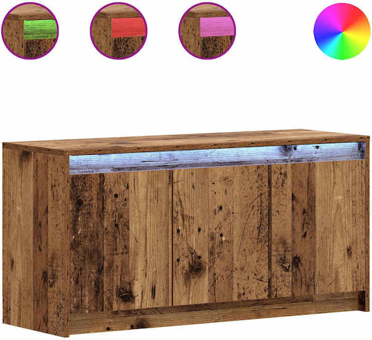 vidaXL TV-Ständer Gebrauchtes Holz M100xT34xH50cm
