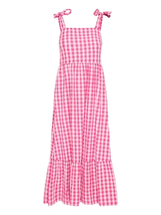Καλοκαιρινό Φόρεμα Very Berry/pink Check