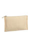 U-bag Bora Bora Toiletry Bag Fringes 100% Cotton 320grs 26 X 17cm Natural