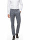Pantaloni Chino cu Croială Regular Gri