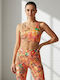 Sutien Sport Atletic Portocaliu