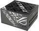 Asus ROG Strix Platinum (ROG Equalizer) 1200W Черен Захранващ Блок За Компютър Full Modular 80 Plus Platinum