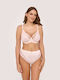 Powdery Minimizer Bra without Padding Underwire