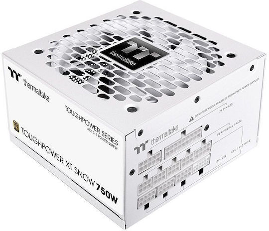 Thermaltake Toughpower XT 750W White Power Supply Full Modular 80 Plus Gold