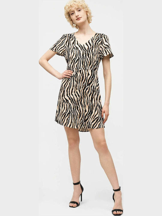 Vero Moda Joy Лятна Mini Рокля Oatmeal