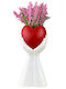 HOMie Plant Pot Plastic Red 27x10cm