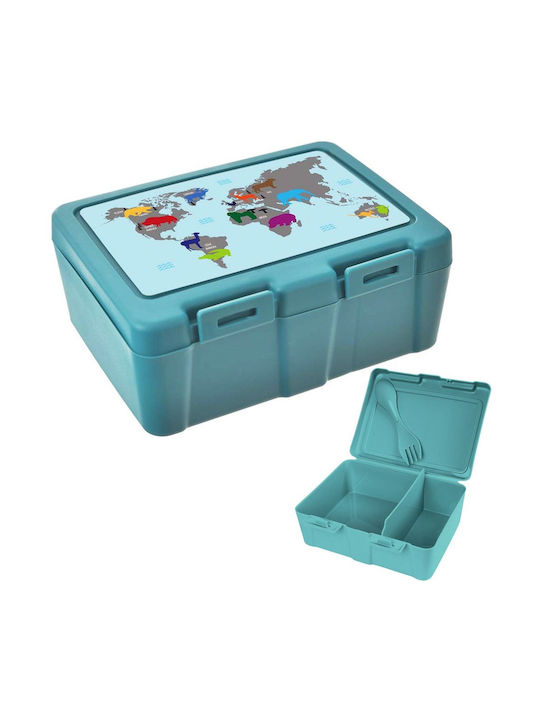 Orion Orion Kunststoff Mittagsbox Mit Fächern 1lt