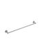 Deante Bathroom Rail Single Wall-Mounted Screws Inox Silver