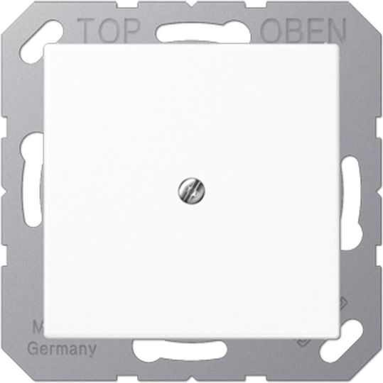 Jung Cable Outlet Cover Protection Pull Series A Alpine White A 590 A Ww
