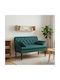 Canapea Cu Două Locuri Verde Închis 111x68x80cm
