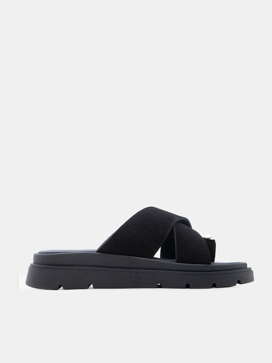Luigi Leder Flache Damen Sandalen Flatforms Sch...