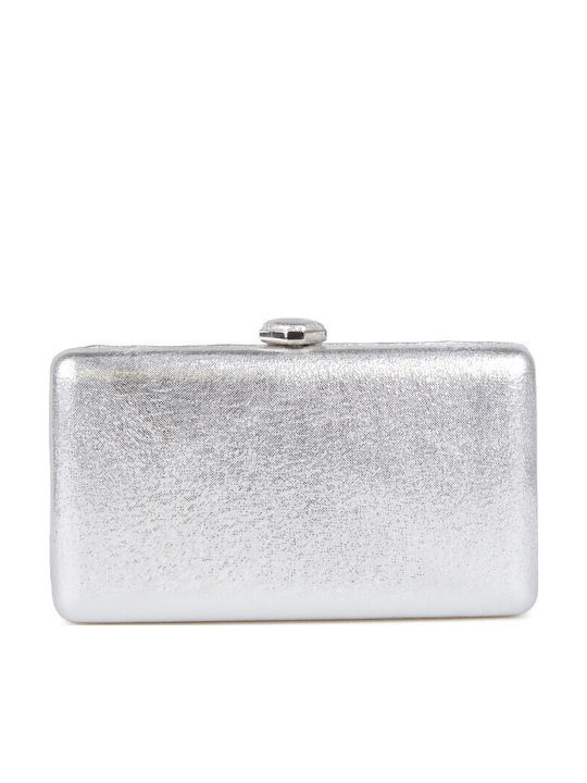 Γυναικείο Clutch Ασημί
