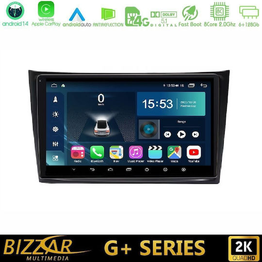 Bizzar Car Audio System for Volvo XC 90 2006-2014 Bluetooth USB WiFi GPS Apple CarPlay Android Auto with 10" Touch Screen