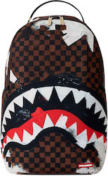 Sprayground Sharks In Paris Памучна платнена боядисана раница