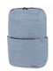 Airy School Shoulder Bag Blue with Water Bottle Holder 20lt 9-02-039-5501