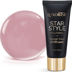 Luxorise Gel Falsche Nagel Rosé Nude 15ml