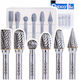 Tungsten Carbide Metal Router Bit Set 6mm Geko