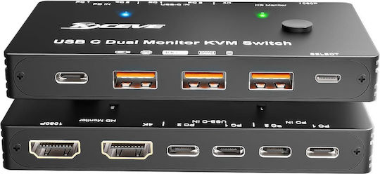 B0F5NTSGGT KVM & Data Switch με USB-C / HDMI / USB