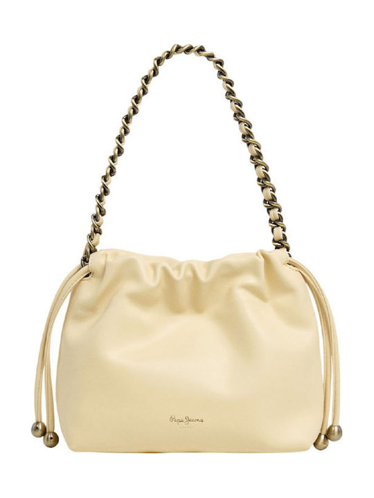 Pepe Jeans Damentasche Schulter Beiges