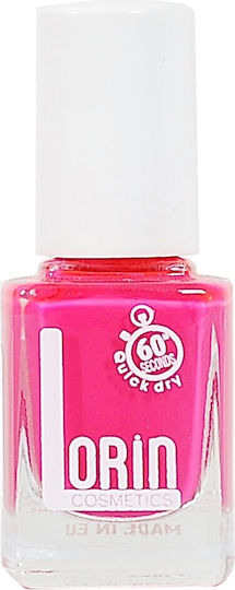 Lorin Lac De Unghii Uscare Rapidă Roz Roz 13ml