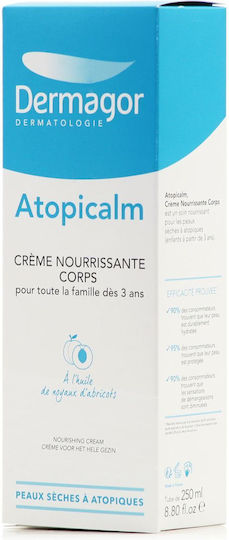 Dermagor Feuchtigkeitsspendende Körpercreme für Trockene Haut 250ml