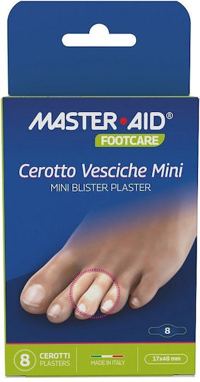 Master Aid Foot Pads for Blisters Mini 8 Pieces