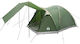 vidaXL Σκηνή Camping Πράσινη για 4 Άτομα 398x26...