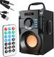 Bluetooth Speaker 10W with Radio Black 06367V