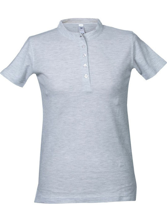 JRC Women's Promotional Short Sleeve T-Shirt Ash Melange