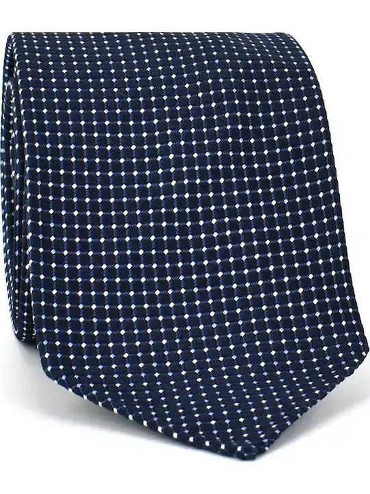 Boss Herren Seidenkrawatte in Blau Farbe