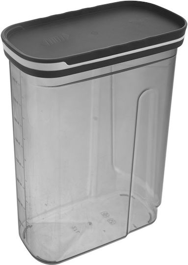 Orion Jar for Sugar / Cereals with Grey Lid 2700ml