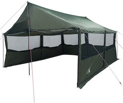 vidaXL Σκηνή Camping Χακί 600x400x268εκ.