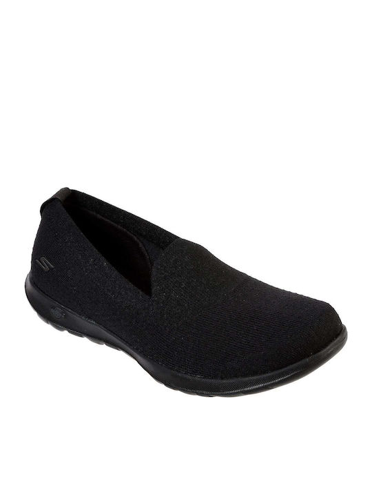 Go Walk Lite Charming Ανατομικά Γυναικεία Slip-On Μαύρα