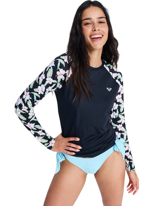 Roxy Women's Long Sleeve Grey Sun Protection Shirt