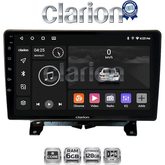 Clarion Gl53723 OEM Multimedia Car Audio System Screen Land Rover Range Rover Sport 2005 2014 CarPlay Android Auto BT GPS WiFi