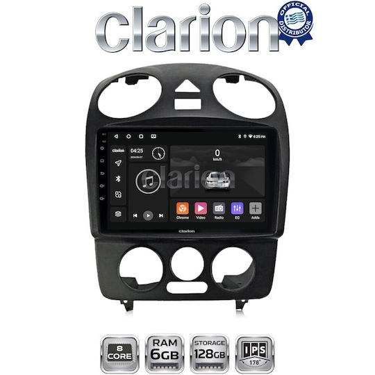 Clarion Gl53408 Oem Multimedia Auto-Audiosystem VW Käfer 2003 2010 CarPlay Android Auto BT GPS Wi-Fi GPRS